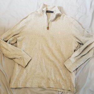 Polo Ralph Lauren Quarter Zip Sweater - M